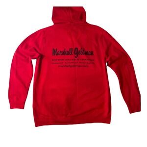 Marshall Goldman Red Pullover Hoodie XL Cleveland Car Dealer Promo Unisex
